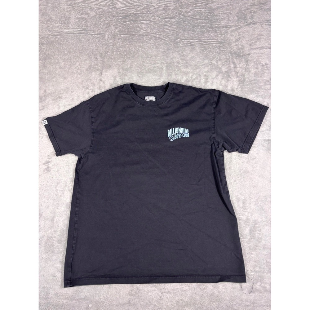 Billionaire Boys Club T-Shirt Small Arch Logo L Black Crew Neck Short Sleeve
